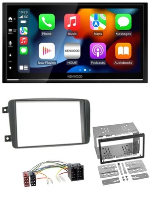 Kenwood DAB USB Bluetooth 2DIN MP3 Autoradio für Mercedes C-Klasse Vito CLK Vian - Bild 1 von 4