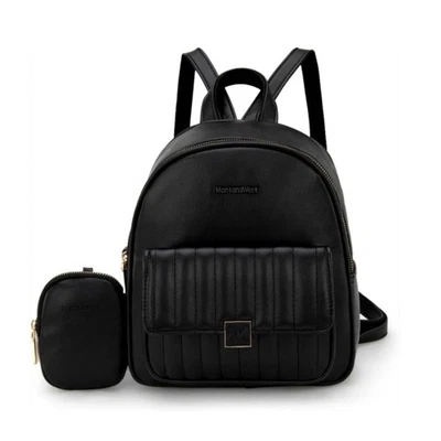 Montana West Mini Casual Backpack With Coin Pouch Womens NEW. - Image 1 of 4