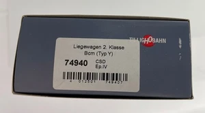 Tillig 74940 H0 Liegewagen Bcm Typ Y 2. Klasse Ep. IV CSD - Bild 1 von 2
