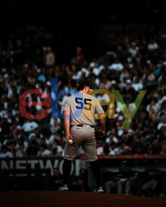 Foto de béisbol 8x10 MLB Carlos Rodon Pitching Prep New York Yankees - Imagen 1 de 1