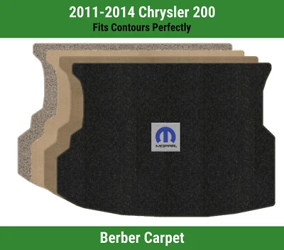 Alfombra de maletero Lloyd Berber para Chrysler 200 2011-2014 con logotipo azul M-Mopar Foto 1 de 4