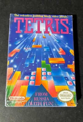 Tetris Nintendo NES FACTORY-SEALED NEW! RARE H-SEAM! THE ORIGINAL - Image 1 of 4