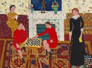 Henri Matisse Oil Painting on Canvas 16x24 in Modern Art .. - Picture 1 of 3