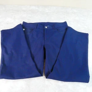 Peter Millar Crown Pant Men 32X27* Blue Performance Golf Dressy Casual - Picture 1 of 15