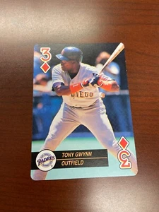 TONY GWYNN 1992 ACES 3 DIAMONDS Baseball Card MINT Condition Free Shipping - Picture 1 of 2
