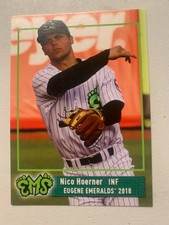 Nico Hoerner Card 2018 Eugene Emeralds Team Card