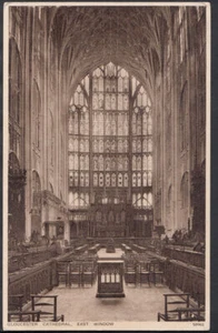 Gloucestershire Postcard - Gloucester Cathedral - The East Window RS2111 - Picture 1 of 2