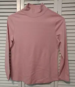 Westbound Moc TURTLE NECK LONG SLEEVED LT PINK KNIT PULLOVER SIZE PS - Picture 1 of 3