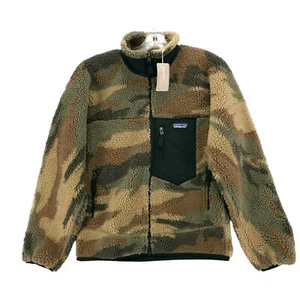 NWT PATAGONIA Men's Classic Retro-X Jacket Camouflage Kansas Sky SMALL - Picture 1 of 11