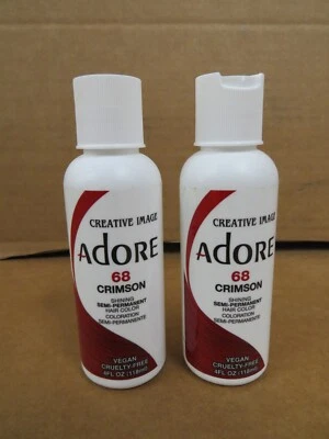 Creative Image ADORE #68 Crimson semi-permanent hair color, 3 fl.oz. (2 Pack) - Image 1 of 3