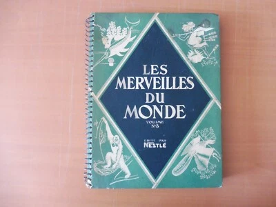 ALBUM  NESTLE N° 3   - 1933 MANQUE  10 IMAGES  - ETAT  TRES BON  COLLECTOR - Photo 1/4