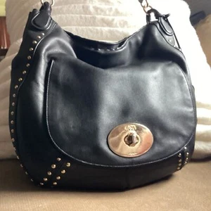 Coach Circle Hobo in Studded Calf Leather 34998 RARE - Picture 1 of 7