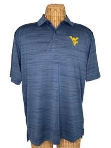 West Virginia Mountaineers - Columbia Golf Omni-Wick Polo - Size Large **NEW** - Picture 1 of 8
