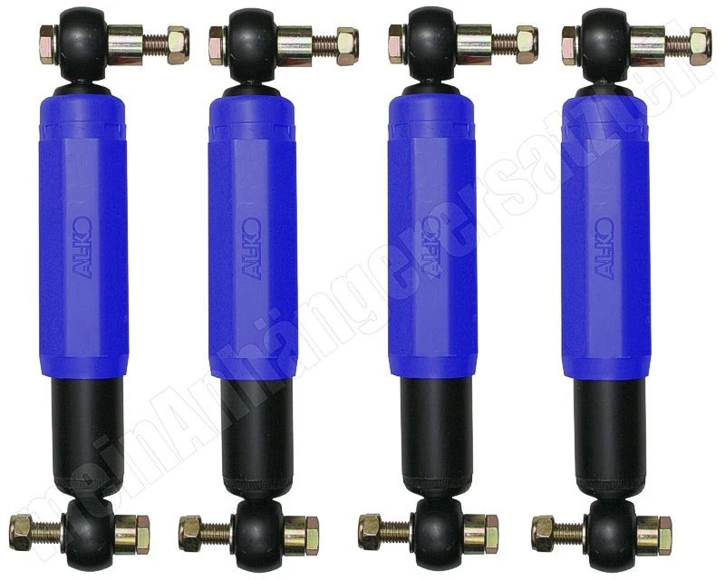 4x AL-KO ALKO Achsstoßdämpfer Anhängerstoßdämpfer OCTAGON plus blau 1350/2700kg