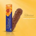 Divine Orange Milk Chocolate Bar 35g Infused with Zesty Natural Orange Pack of 4