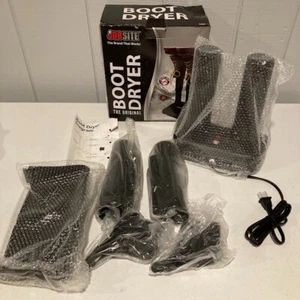 BAUSTELLE beheizter Schuh- und STIEFELTROCKNER schnelltrocknend hält Schuhe frisch - OFFENER KARTON - Bild 1 von 8