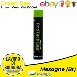 Bombola di Green Gas per Softair Airsoft da 1000 ml Protech - Pro tech Guns - Zdjęcie 1 z 1