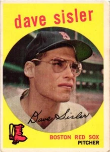 Dave Sisler 1959 Topps #384 KOSTENLOSER VERSAND B14R3S11P7 - Bild 1 von 2