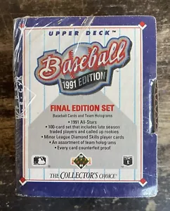 1991 Upper Deck High Series Baseball Factory sealed Sets - Picture 1 of 4