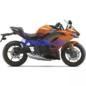 Orange Purple Fairing Kit + Tank Cover For Kawasaki Ninja 650 2020-2025 EX650 - Picture 1 of 3