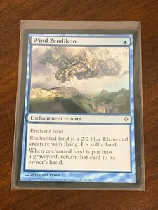 Magic the Gathering Worldwake Wind Zendikon - Picture 1 of 2