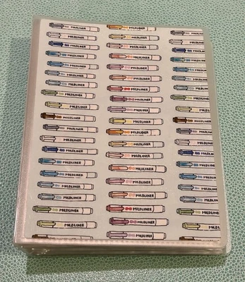 Nuevo Adorable Bolígrafo Mildliner Happie Scrappie *tamaño mini* Planificador Álbum de Pegatinas Foto 1 de 2