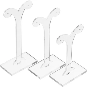 Soporte de exhibición para pendientes de 3 piezas soporte para colgar pendientes soportes para venta - Imagen 1 de 12