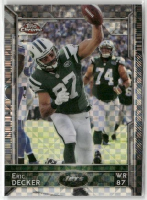 2015 Topps Chrome - Eric Decker #99 X-fractor - Image 1 of 2