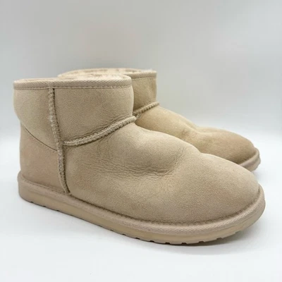 EMU Australia Women's Stinger Micro Sheepskin Slip On Short Boots Macadamia 10 - Image 1 of 4