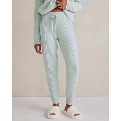 Pantalones de chándal Haven Well Within pintuck de cachemir nuevos sin etiquetas talla L azul claro Foto 1 de 4