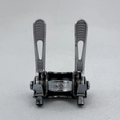 De colección Suntour Downtube Fricción Cambios Abrazadera Doble Palanca Bicicleta de Carretera A60 Foto 1 de 4