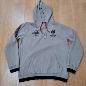 Asahi Rugby World Cup France 2023 Mens Hoodie Grey Embroidered Size XL New - Picture 1 of 11