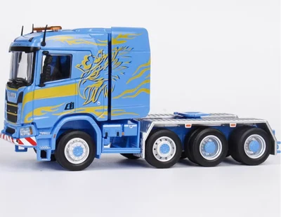 Mesdi 1:64 Scania Trailer Head Container Alloy Car Model Collection Ornament - Image 1 of 4