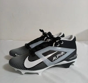 Nike Alpha Menace 4 Pro Herren Fußballschuhe schwarz/weiß FZ7702-005 Größe 12 NEU - Bild 1 von 6