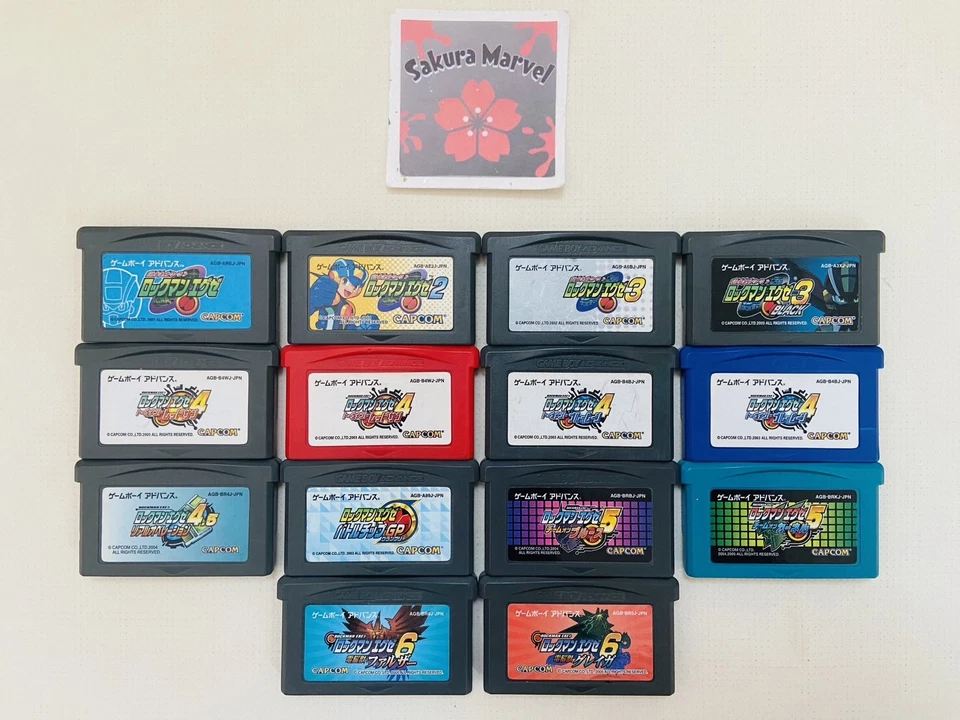 Nintendo Gameboy Advance Megaman Battle Network EXE Japanese Game Tested Used JP - Image 1 of 1