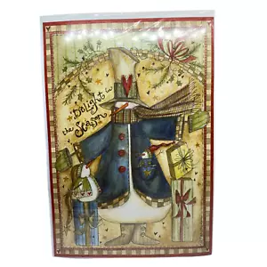 Immagini Carta Vintage Arti Immagine Natale Pupazzo di Neve Disegni Assortiti 50 Carte Nuove - Foto 1 di 6