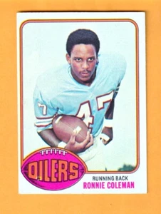 Ronnie Coleman Houston Oilers 1976 Topps #22 Jasper Alabama A&M - Picture 1 of 2