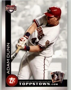 2010 Topps Adam Dunn Ticket to Topps Town #TTT21 Washington Nationals - Picture 1 of 2