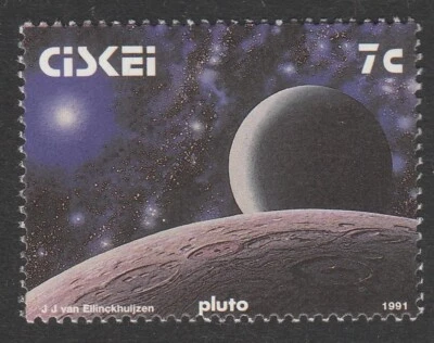 Ciskei Sudáfrica 1991 7c El Sistema Solar - Plutón SG189 Foto 1 de 3