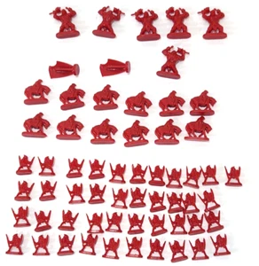 RISK Lord of the Rings Middle Earth Conquest Red Army Replacement Pieces (61) - Picture 1 of 1