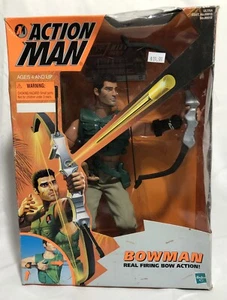 1999 Hasbro 12” Action Man Bowman Real Firing Bow Go Joe Figure 12” NIB - Picture 1 of 7