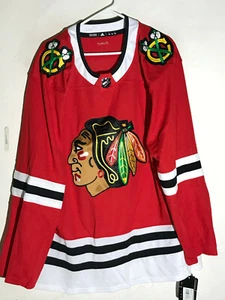 adidas Authentic Adizero NHL Jersey Chicago Blackhawks Team Red sz 56 - Picture 1 of 2