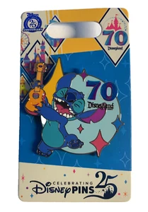 Disneyland 70th Anniversary Lilo's STITCH Disney LR Pin - Picture 1 of 1