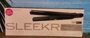 Sam Villa SLEEKR Professional Ceramic Ionic Flat Iron Hair Straightener NIB NEW! - Picture 1 of 4