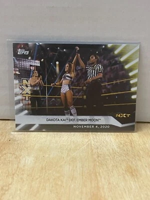 2021 Topps WWE Women's Division #90 DAKOTA KAI / EMBER MOON - Image 1 of 2