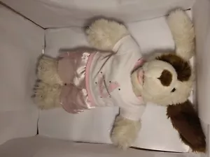 Retirado Build A Bear Blanco Marrón "Cachorro Playful" St Louis Cardinals Rosa Niña - Imagen 1 de 3