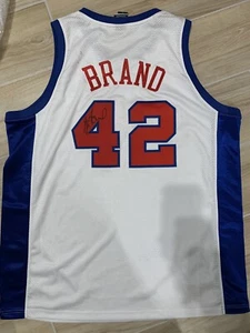 Elton Brand Los Angeles Clippers Signed authentic White Jersey Autographed RARE - Picture 1 of 4
