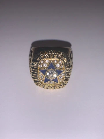 1971 Dallas Cowboys World Championship Replica Super Bowl Player Ring Size 11 Cover
