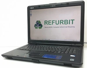 Asus X71Q - Pentium T4200 2.0GHz - 3GB Ram - 17.3" - 250GB HDD - Windows 10 Home - Picture 1 of 8