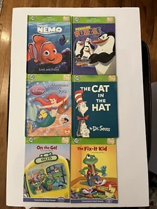 TAG READER BOOKS LOT 6 LEAP FROG - Picture 1 of 1